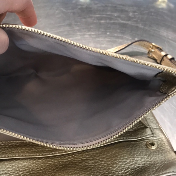 Gold Michael Kors crossbody - Picture 3 of 6